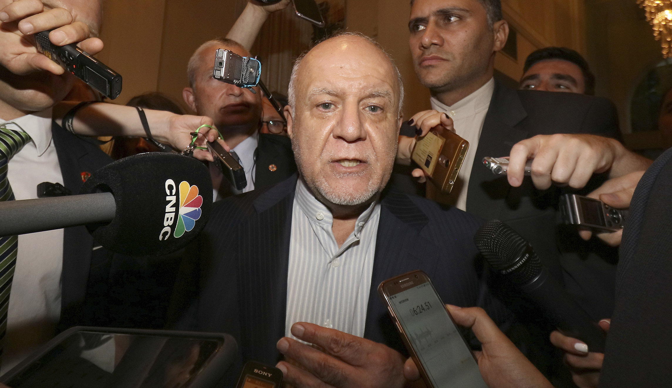 Iran blames Trump for high oil prices ahead of OPEC meeting