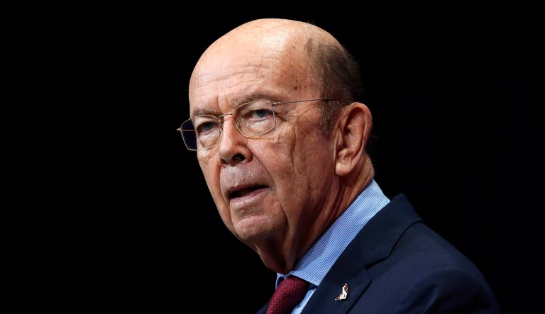 Commerce Secretary Wilbur Ross speaks in Oxon Hill, Md.