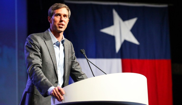 Democratic Rep. Beto O'Rourke, who is running for the Senate, speaks during the general session at the Texas Democratic Convention, June 22, 2018, in Fort Worth, Texas.