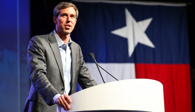 Rep. Beto O'Rourke, who is running for the Senate, speaks during the general session at the Texas Democratic Convention on June 22, 2018, in Fort Worth, Texas.