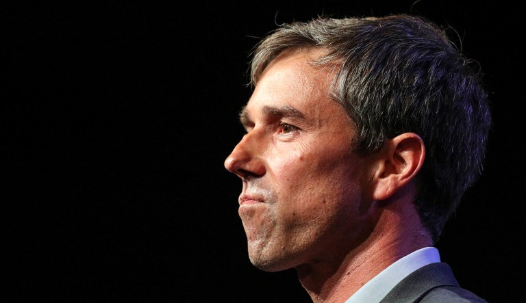 Beto O'Rourke speaks.