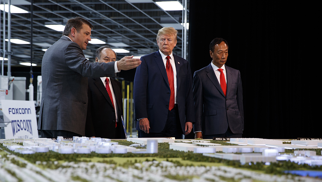 Foxconn factory jobs touted by Trump will not come to pass