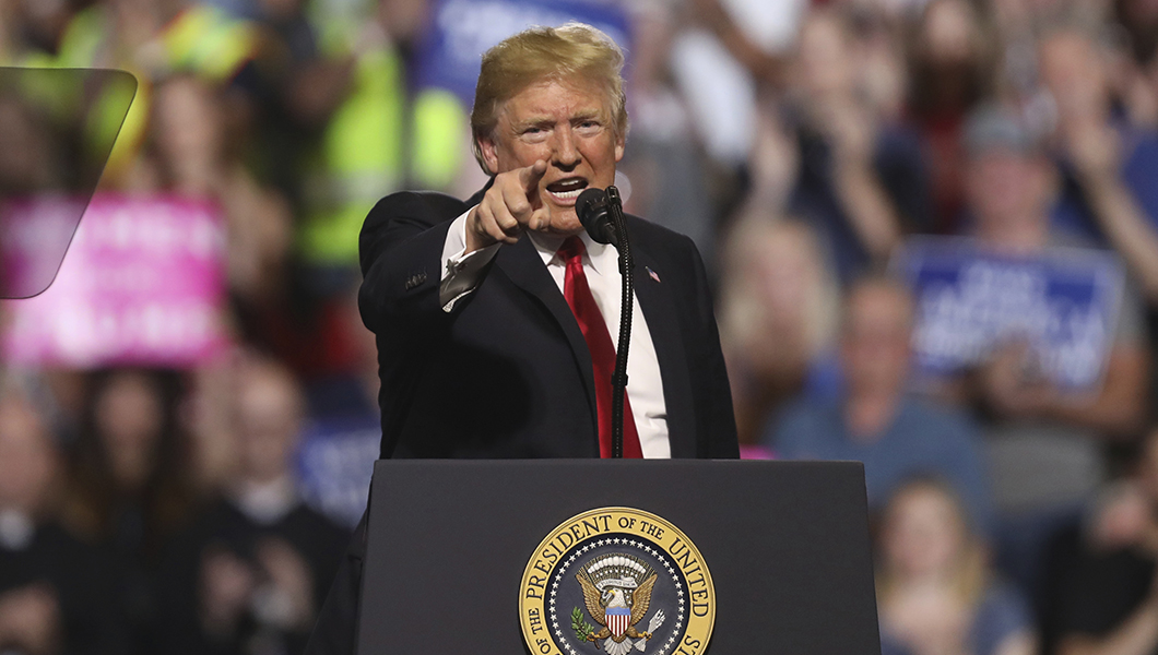 Trump tweets defense of ‘brave heroes of ICE and border patrol’ from Democrats and MS-13