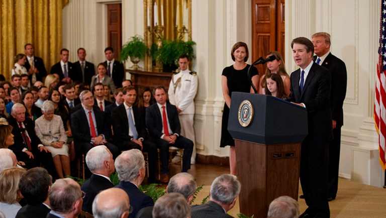 Democrats cast Kavanaugh pick as a battle for the future of Obamacare