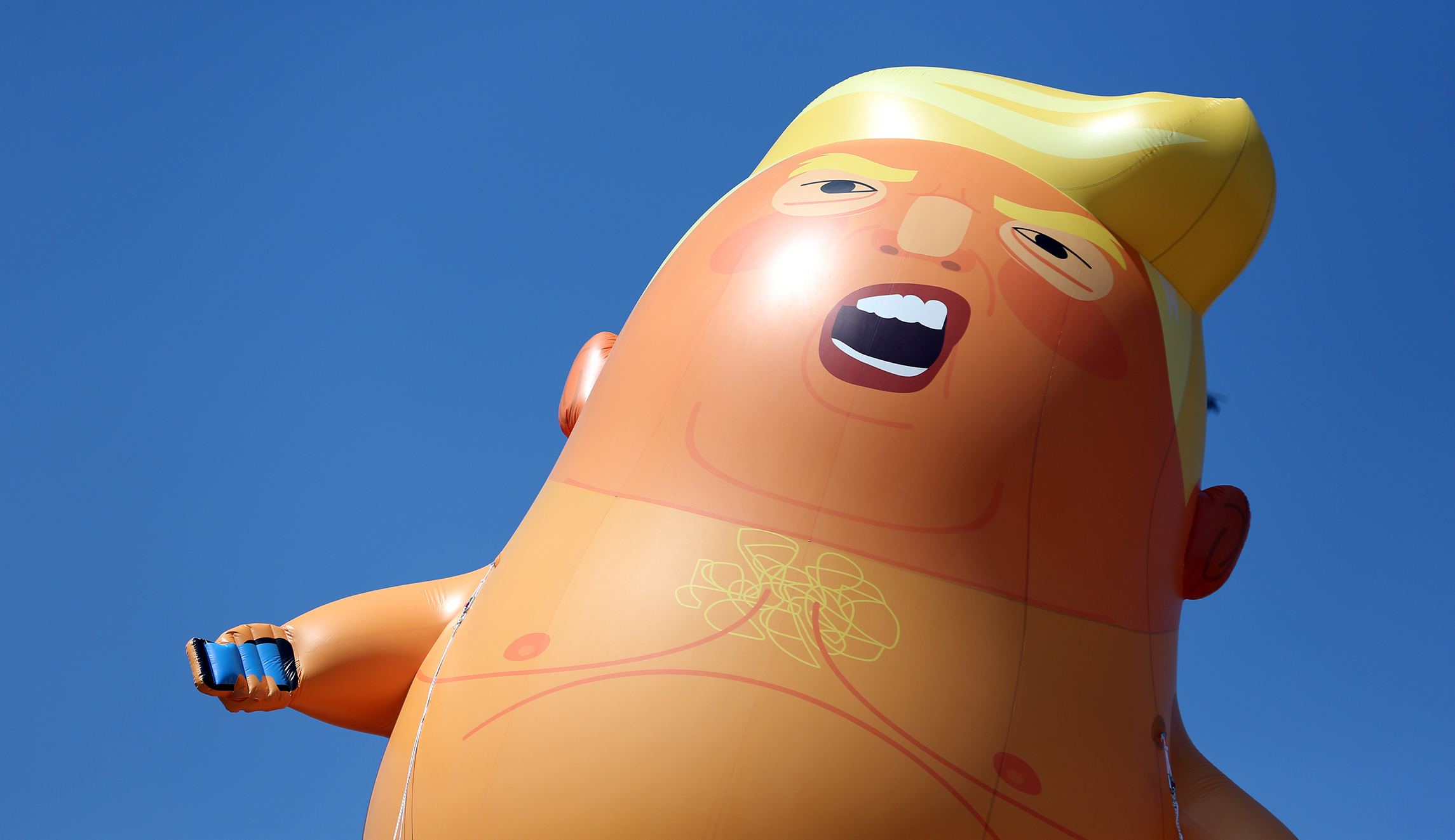 Milkshaking and the Trump baby blimp: The rise of juvenile, self-satisfied protest