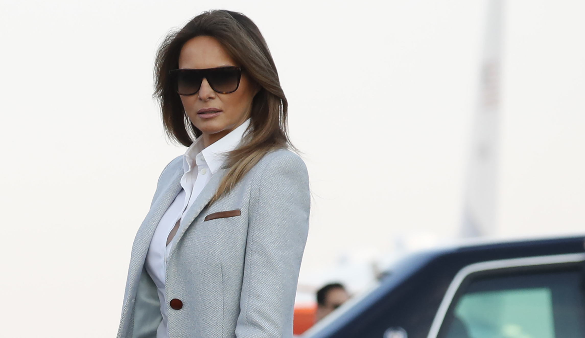 Melania Trump visits Microsoft as part of ‘Be Best’ initiative