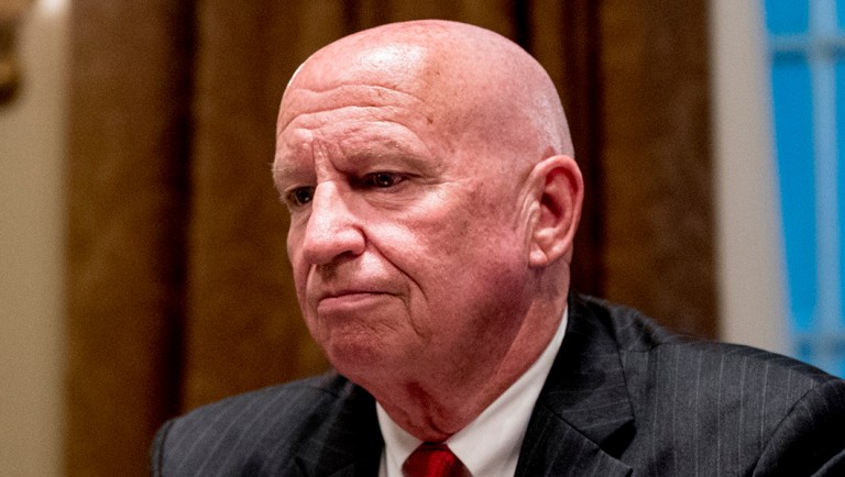 House Ways and Means Committee Chairman Rep. Kevin Brady, R-Texas attends a meeting.