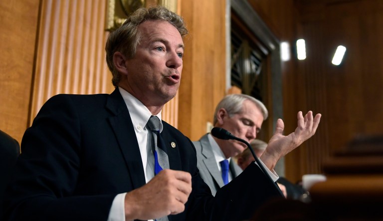 Sen. Rand Paul, R-Kentucky, is seen.