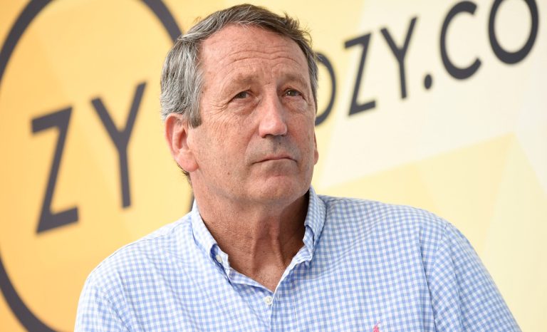 Republican politician Mark Sanford speaks at OZY Fest in Central Park on Saturday, July 21, 2018, in New York. 