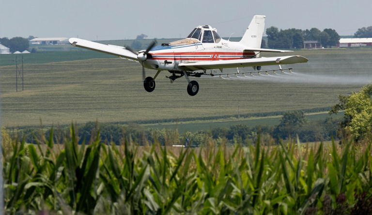 ‘Bless more area in a shorter amount of time’: Church uses crop duster to sprinkle town with holy water