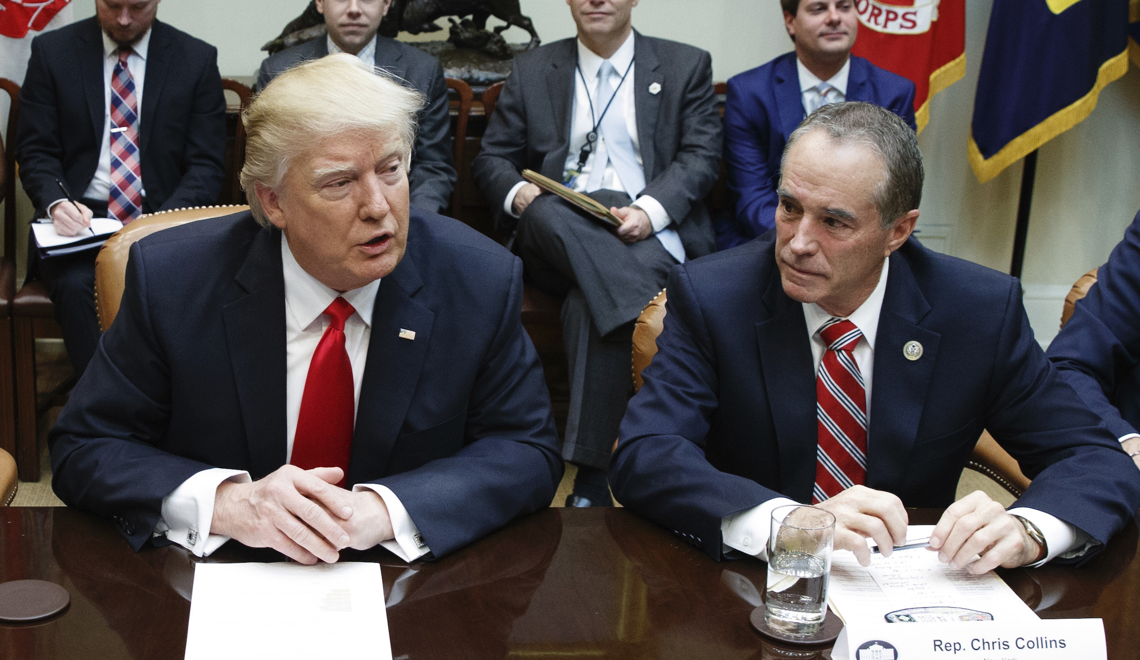 Trumpian corruption embodied in two swampy pardons