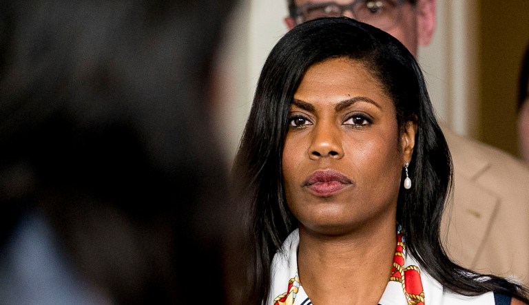 Omarosa Manigault Newman is seen.