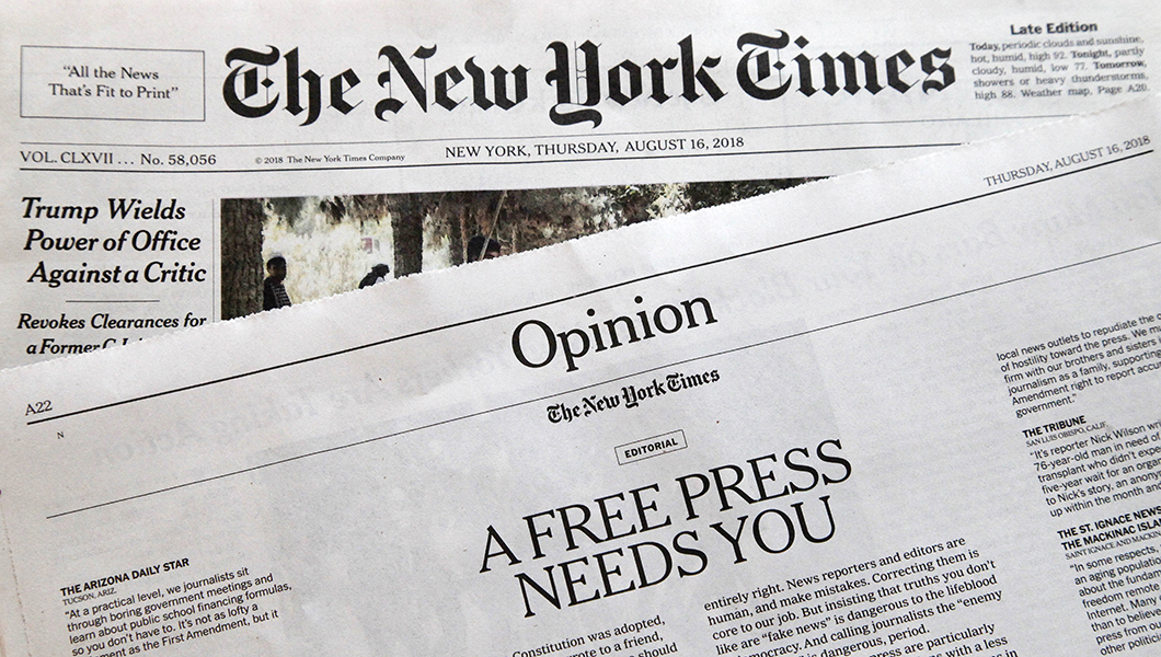 Media’s latest attempt to stand up to Trump is a giant self-own