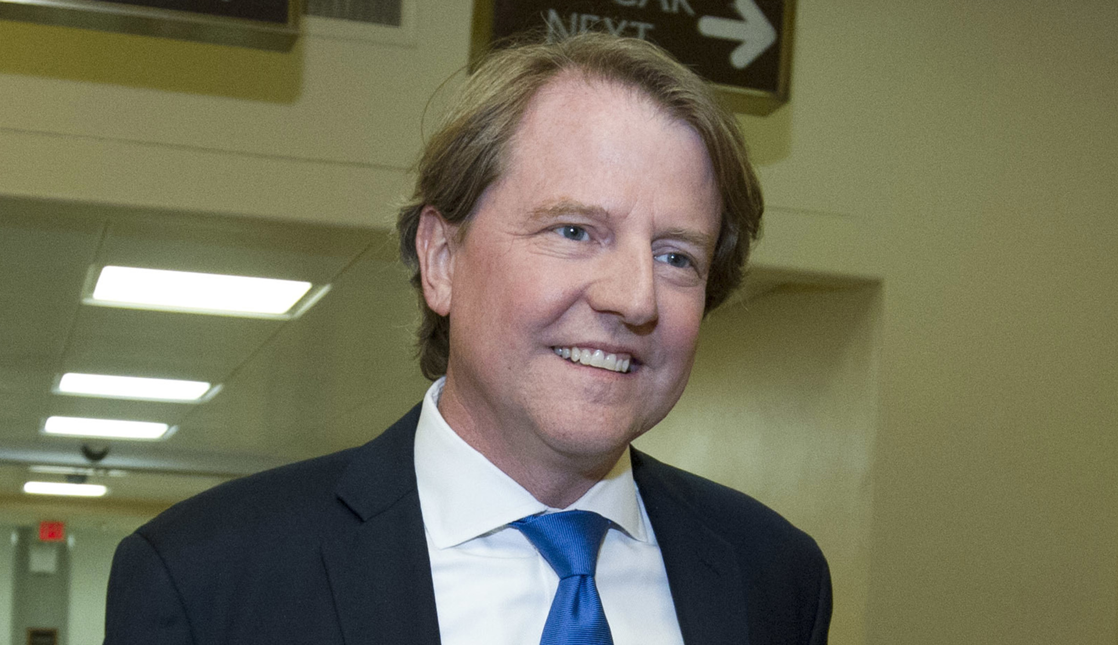 Trump praises McGahn: ‘A really good guy’