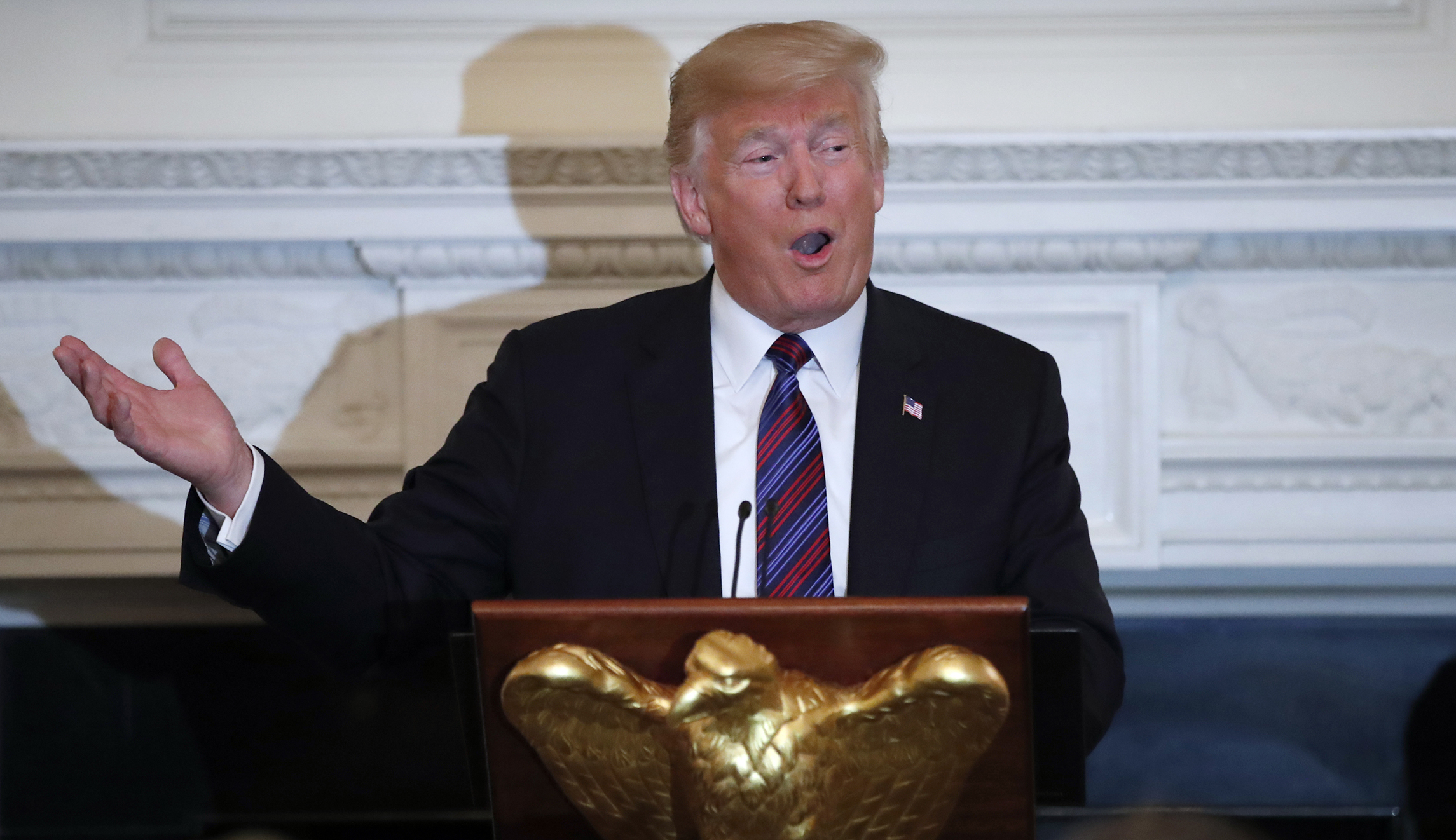 Trump warns Christian leaders of ‘violence’ if GOP loses the House in 2018