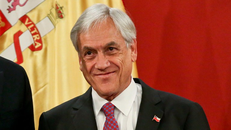 Chile's President Sebastian Pinera.