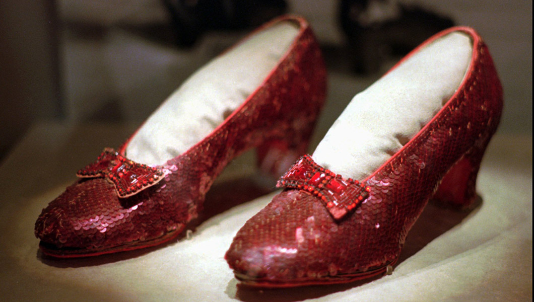 Stolen pair of ruby slippers recovered after 13 years