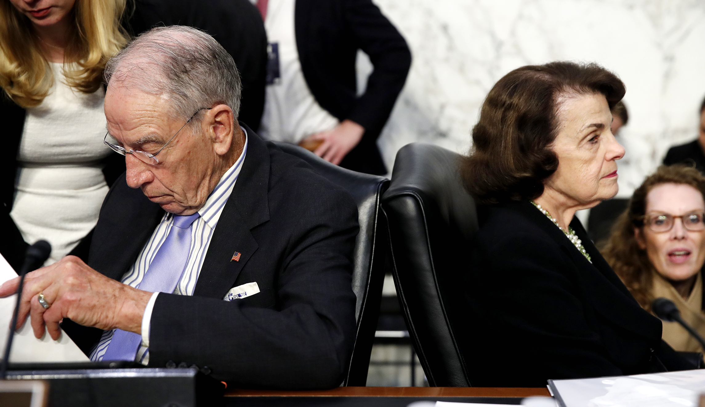 Kavanaugh hearing plans collapse in the Senate