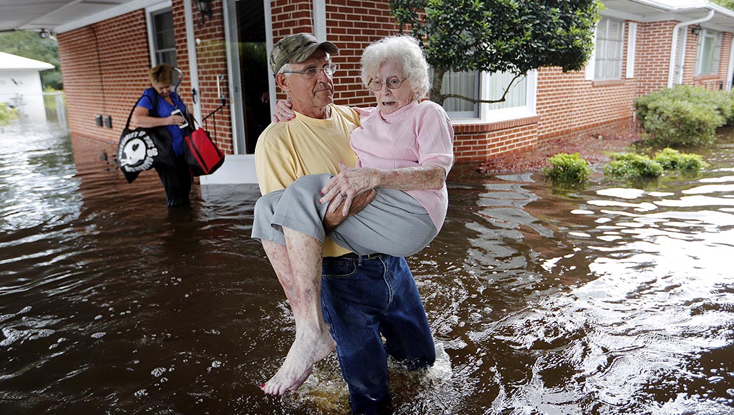 Hurricane Florence in the Carolinas