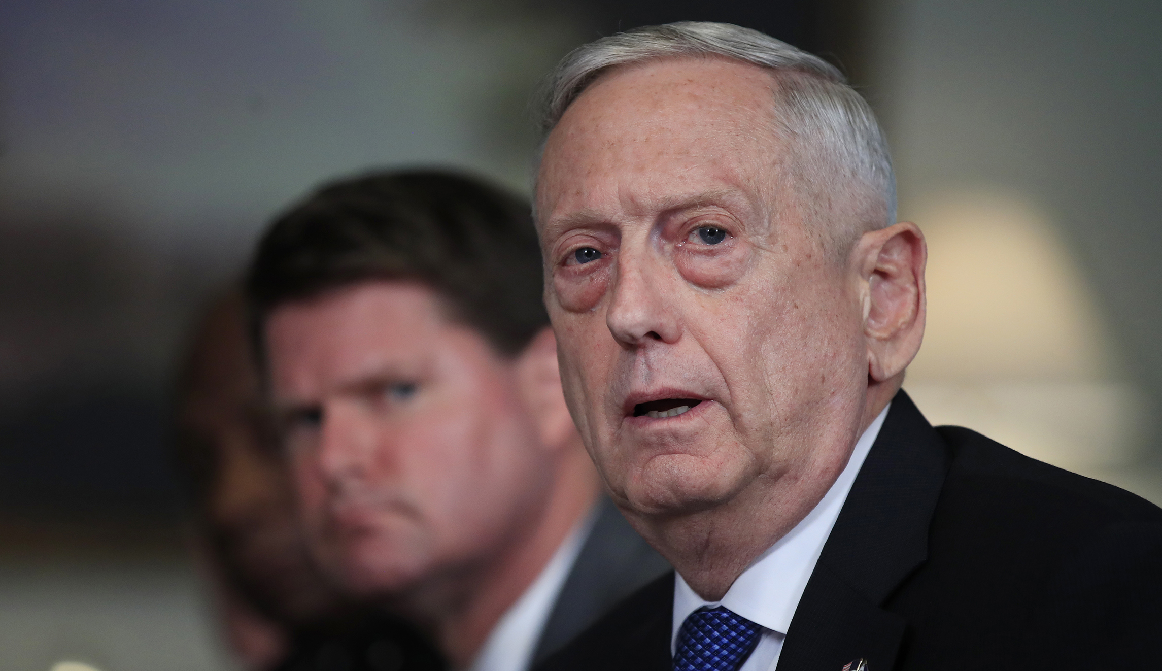 Jim Mattis rejects reports of departure : ‘I don’t think about leaving’