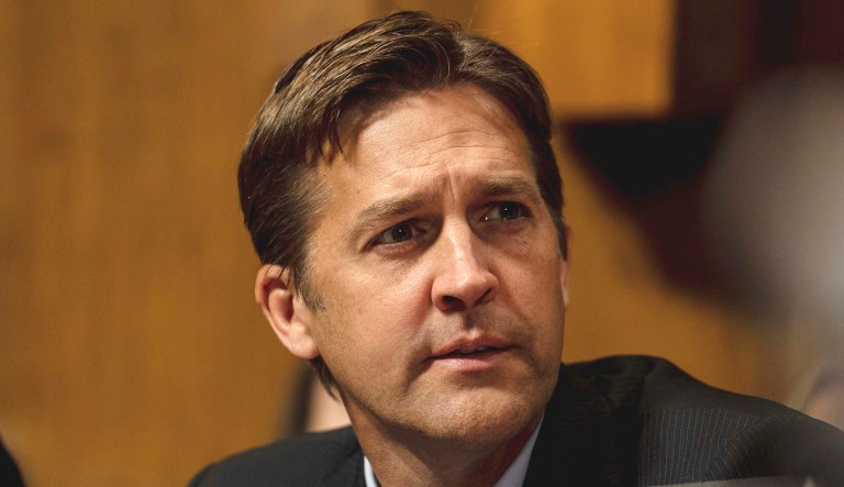 Sen. Ben Sasse, R-Neb., speaks during a hearing.