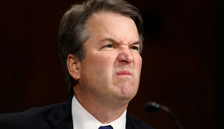 Supreme Court nominee Brett Kavanaugh gives his opening statement at the Senate Judiciary Committee hearing, Thursday, Sept. 27, 2018 on Capitol Hill in Washington.