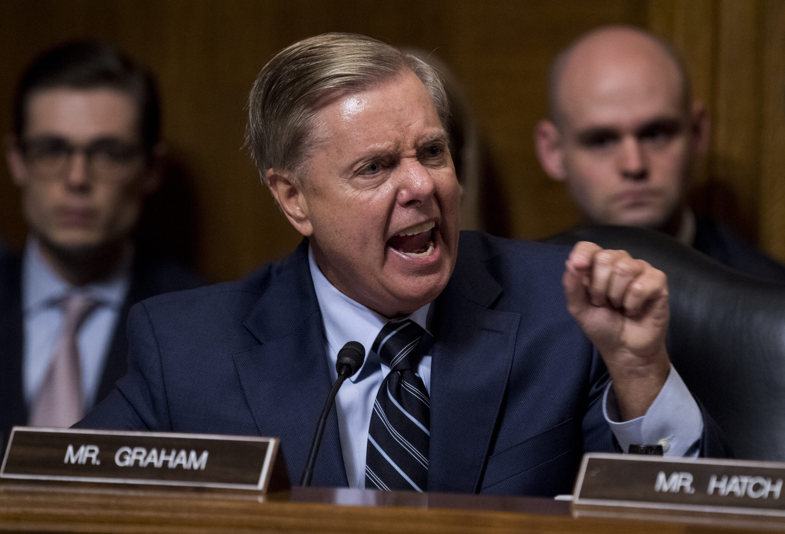 Liberal Media Scream: Showtime host rips ‘lunatic’ Sen. Graham over Kavanaugh