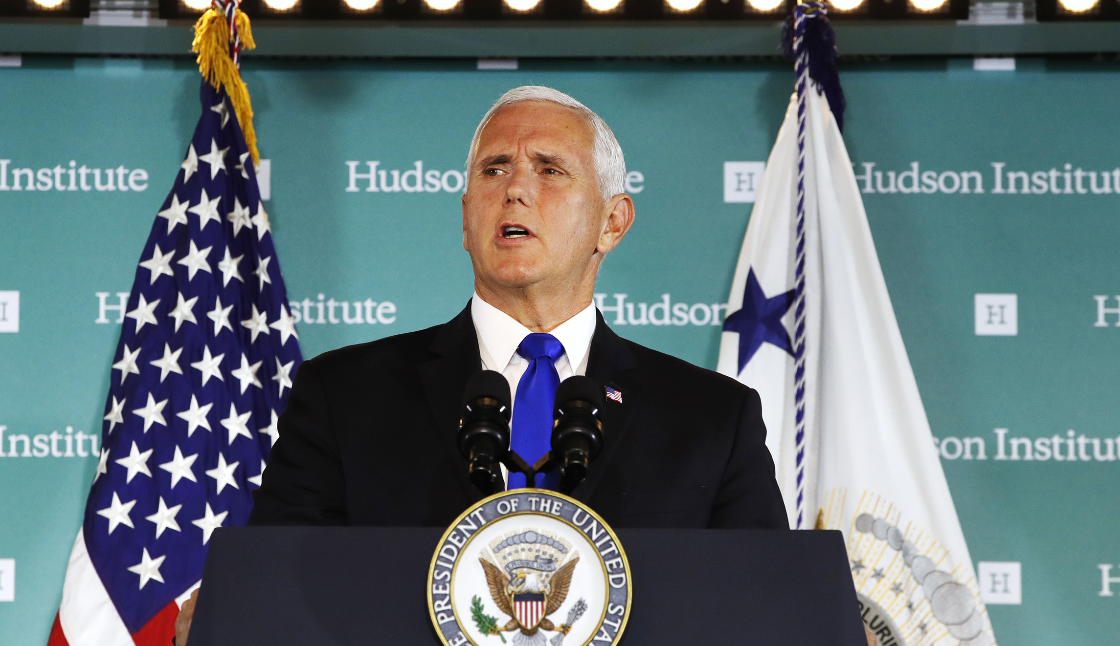 Pence’s little-noticed speech marked a new US realism toward China