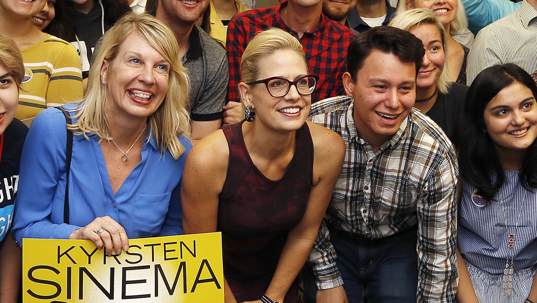 Kyrsten Sinema would be the perfect Biden running mate