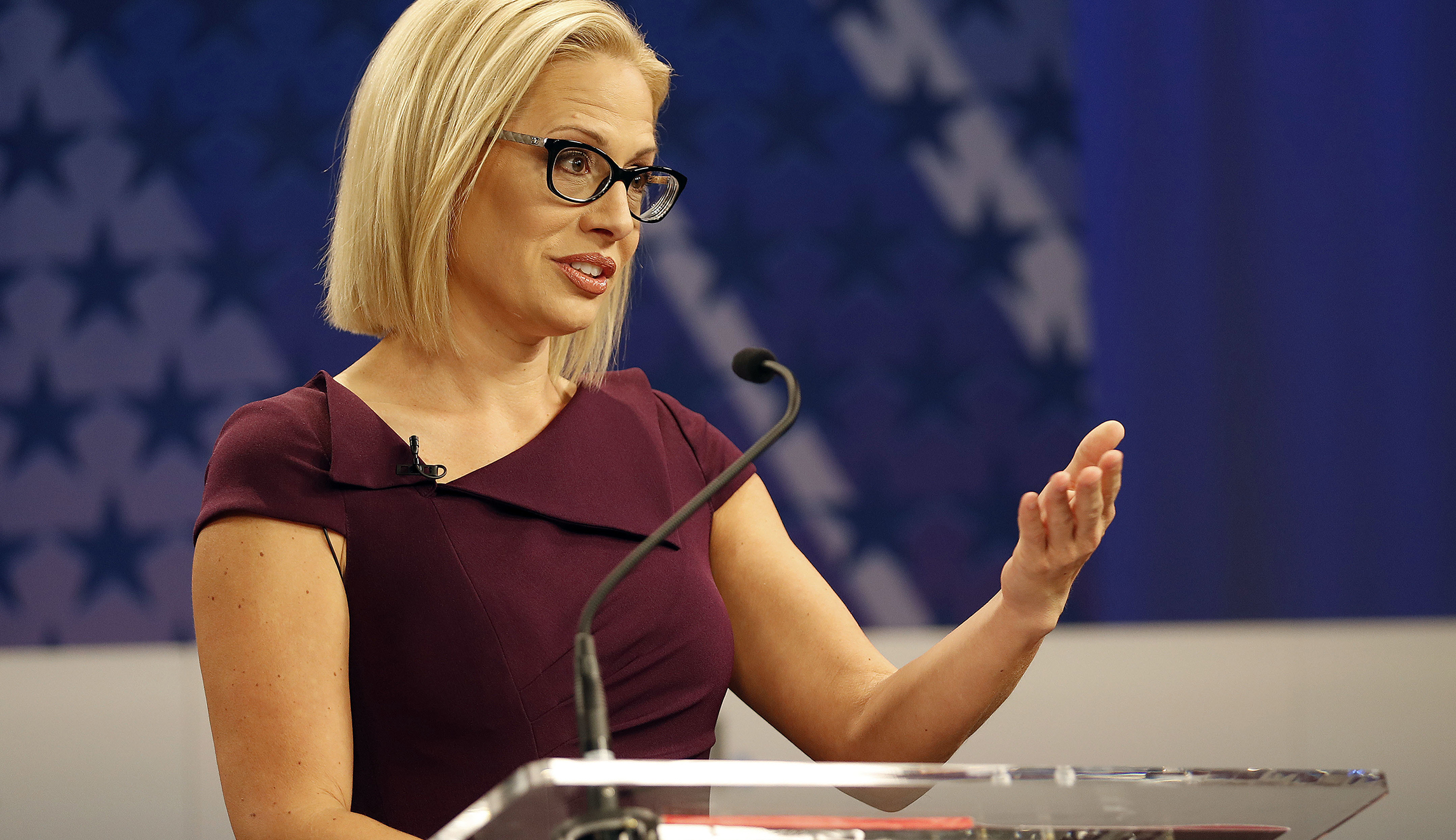 Kyrsten Sinema’s moderate facade wears thin