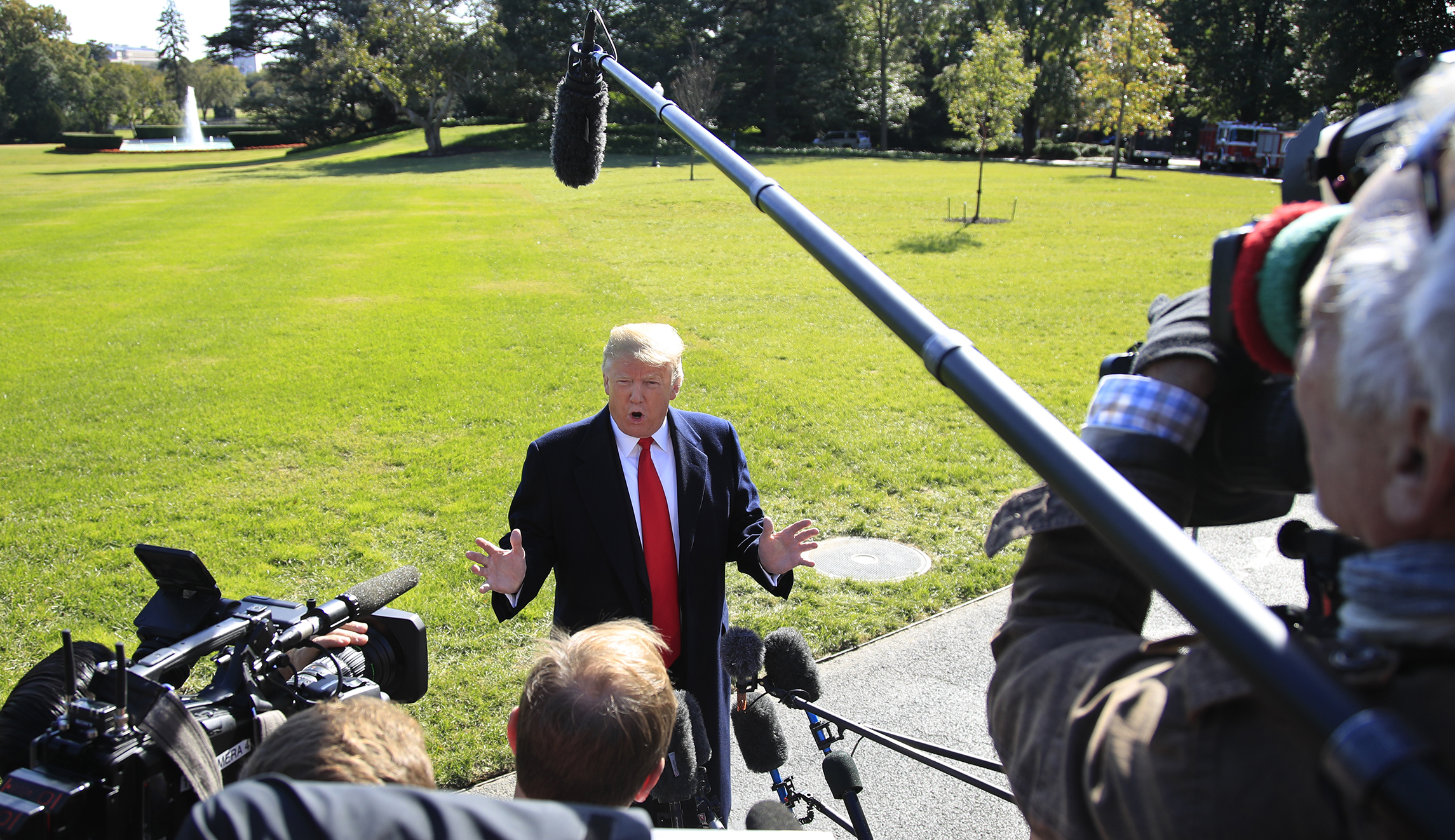 Media hammer Trump’s ‘lies’: ‘One lie after another’