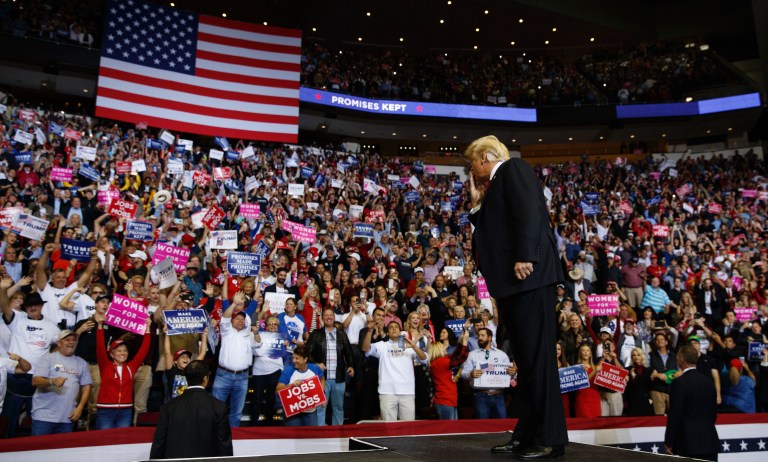 Texas trip offers Trump a welcome distraction from impeachment headaches