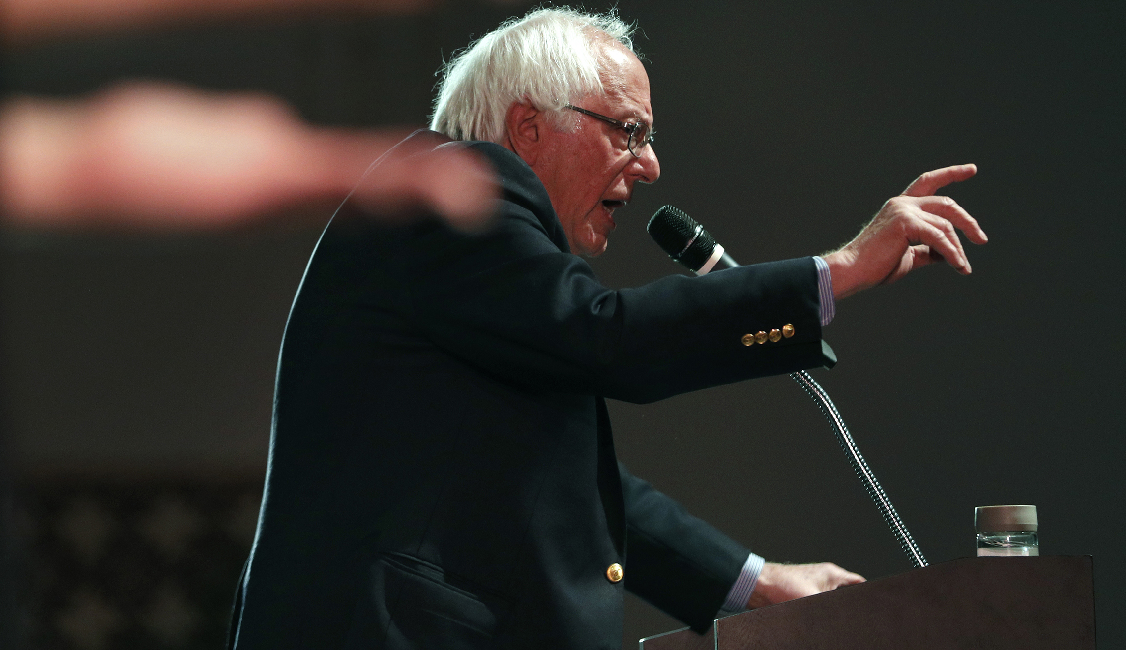 Bernie Sanders: ‘Turn off the damn television’ and vote