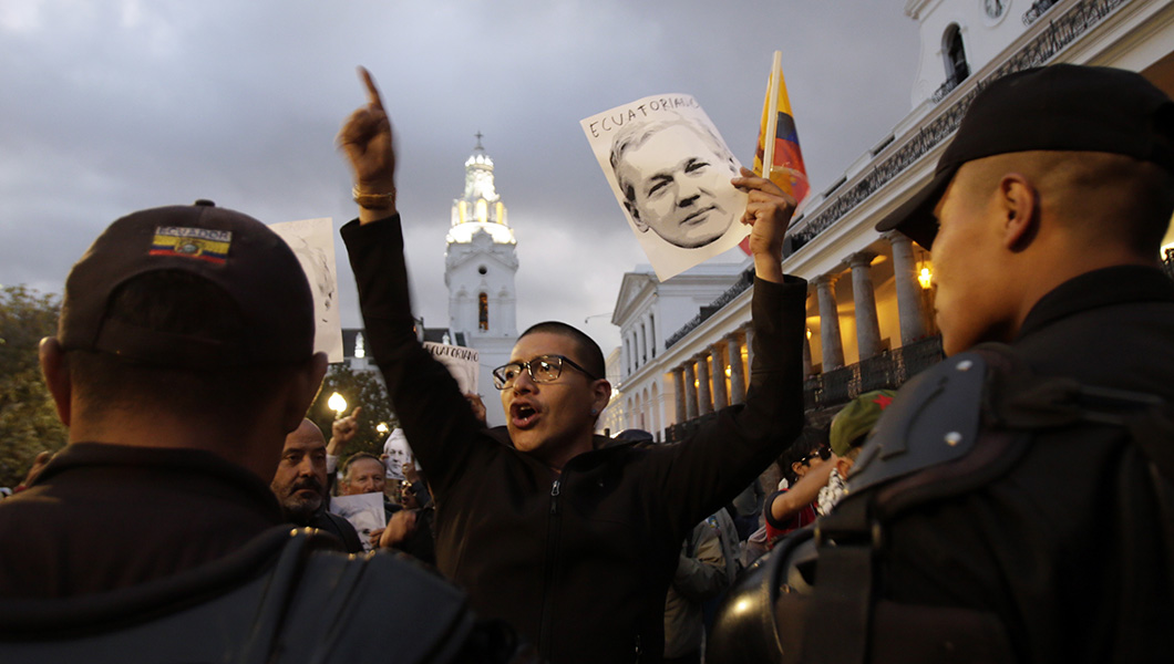 US attorney accidentally reveals feds have charged Julian Assange