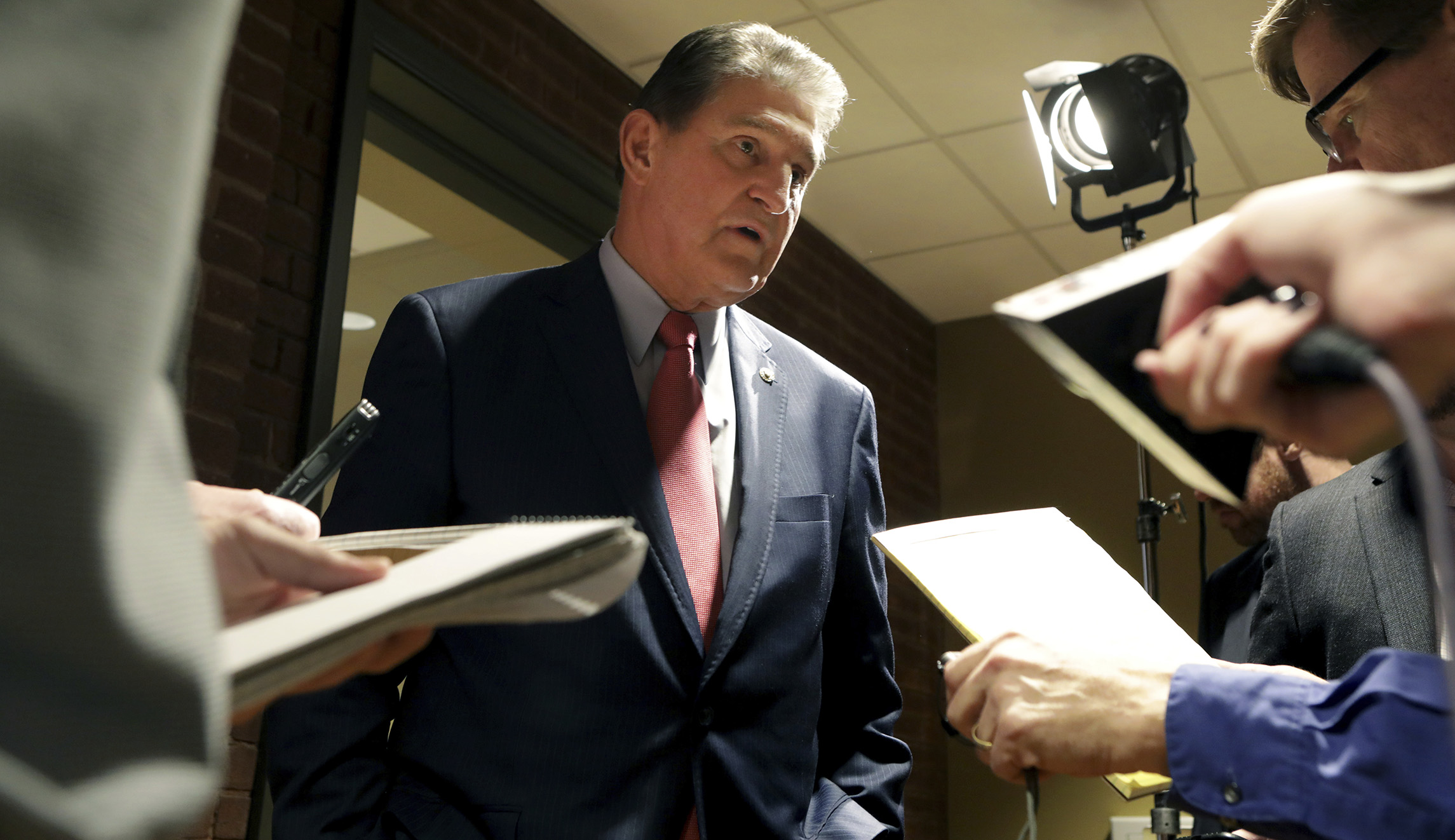 Joe Manchin: ‘I want to apologize to all Americans’ for freshman Democrat’s ‘impeach the motherf–ker’ remark