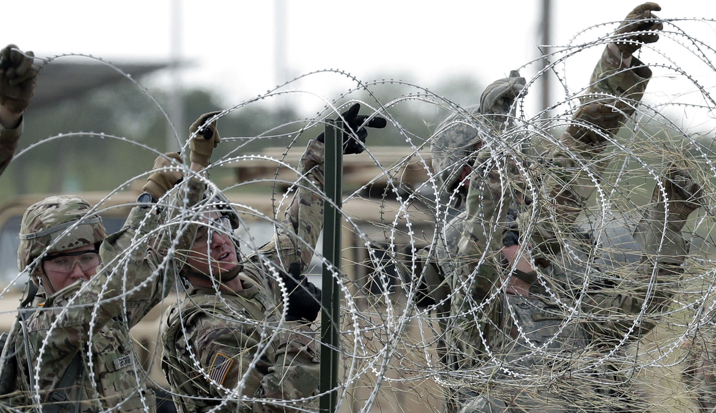 Army secretary says troops at the border ‘are getting training out of that’