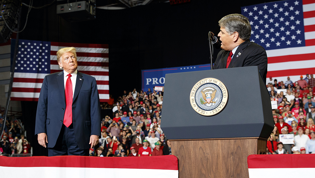 Hannity takes stage with Trump in Missouri … after saying he wouldn’t