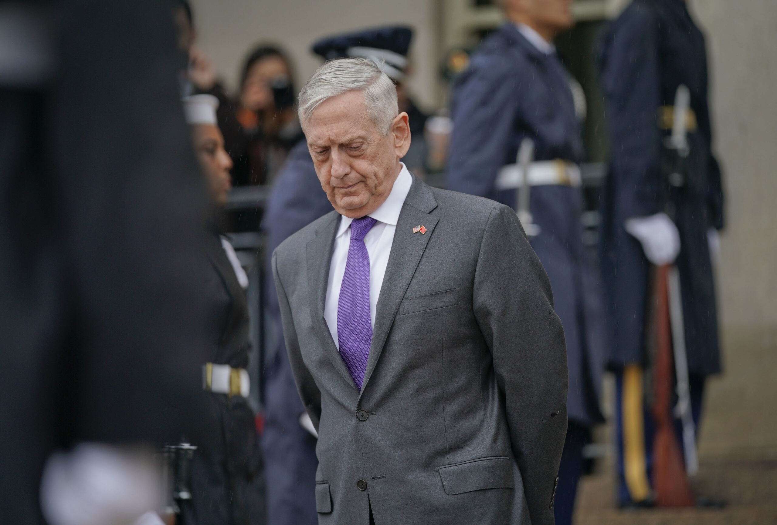Mattis asked aides to print 50 copies of his resignation letter