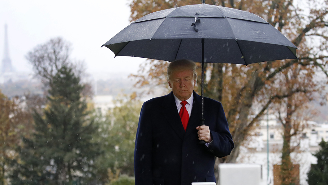 Bad polls puncture Trump message of strength