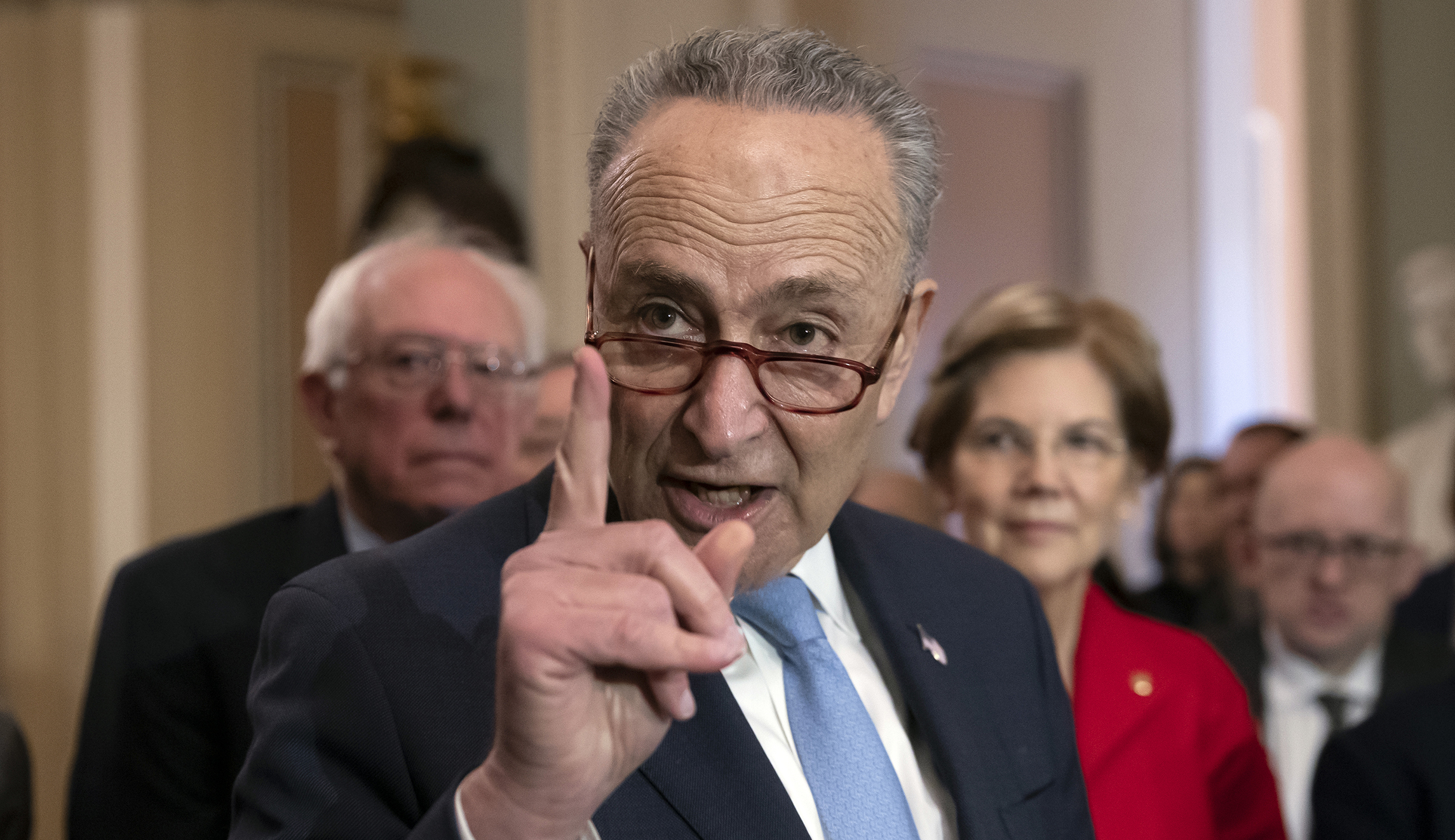 Schumer seeks McConnell’s help after Trump’s shutdown threat