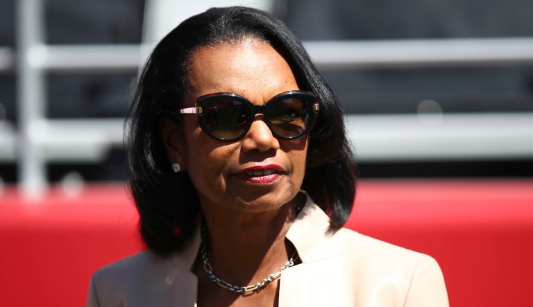 Former Secretary of State Condoleezza Rice attends an event.