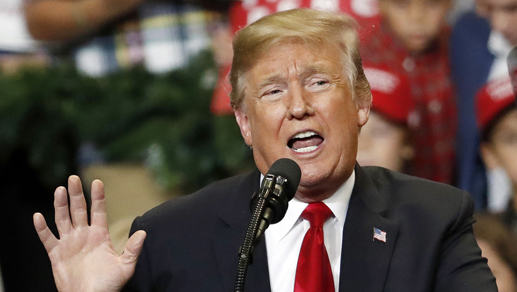 Trump ‘totally’ willing to shut down the government over the border wall