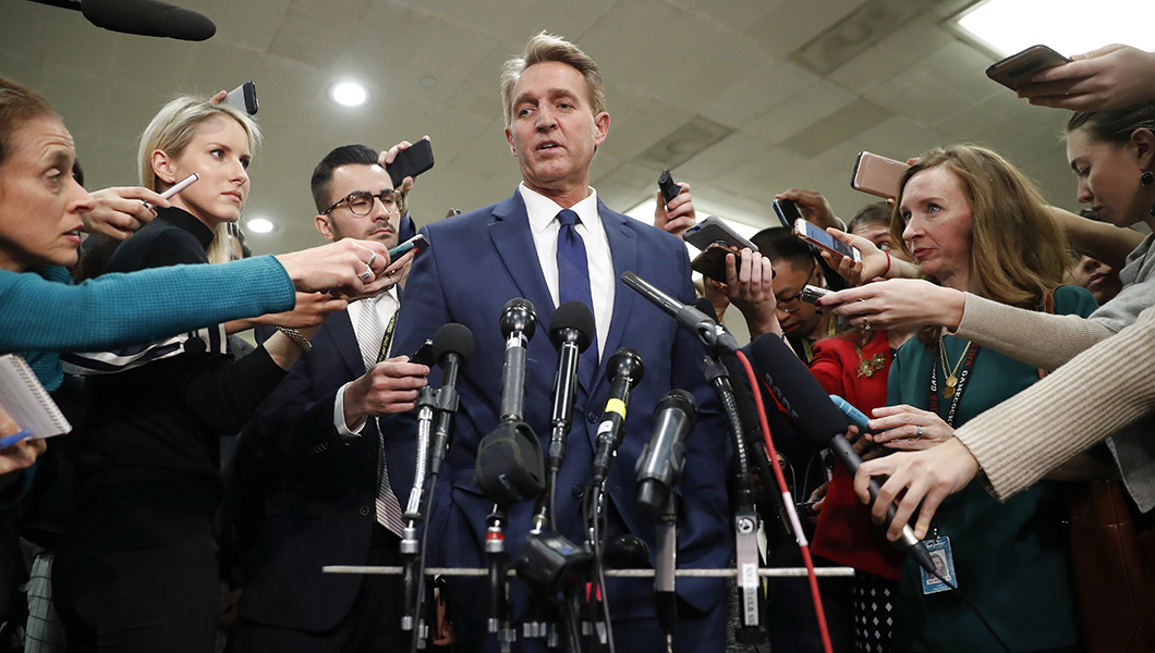 Flake: I’m not backing down on judges