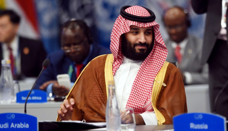 Saudi Arabia's Crown Prince Mohammed bin Salman attends a plenary session on the second day of the G20 Leader's Summit in Buenos Aires, Argentina. Turkey is seeking the arrest of two former aides to Saudi Crown Prince Mohammed bin Salman who were dismissed amid the fallout from the killing of Washington Post columnist Jamal Khashoggi. 
