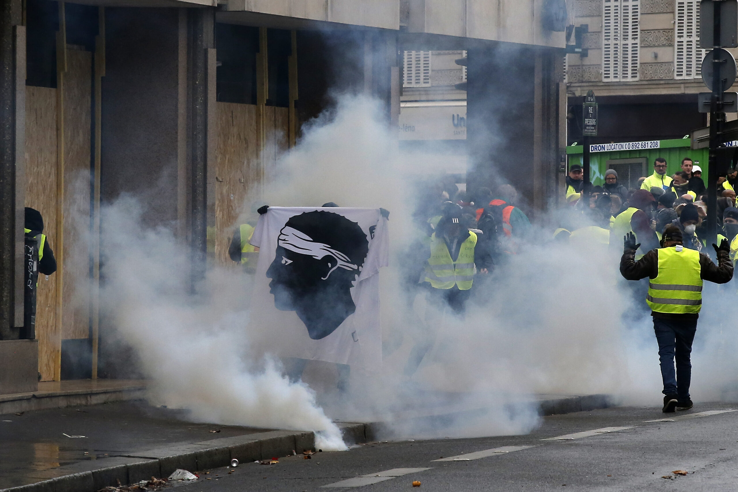 Trump blames Paris climate agreement for French fuel tax riots