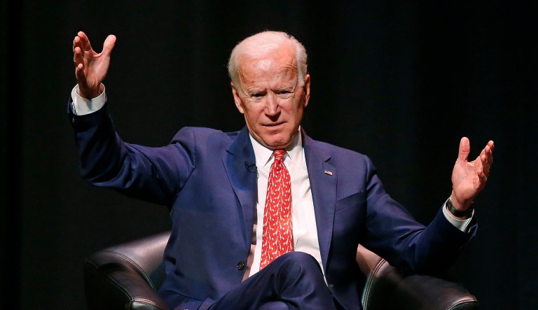 Former Vice President Joe Biden speaks at an event.
