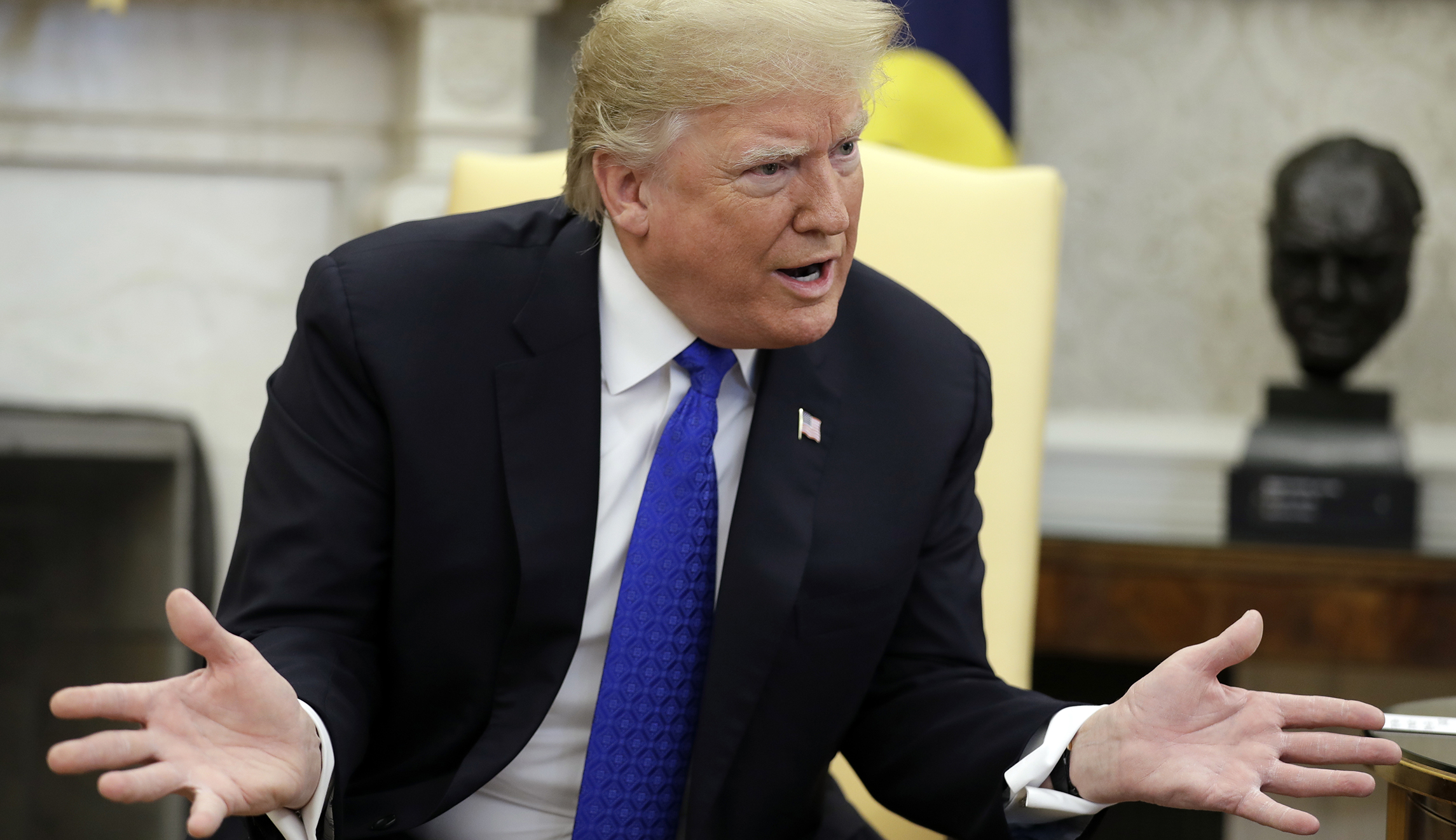 Trump slams congressional leadership over lack of border wall funding