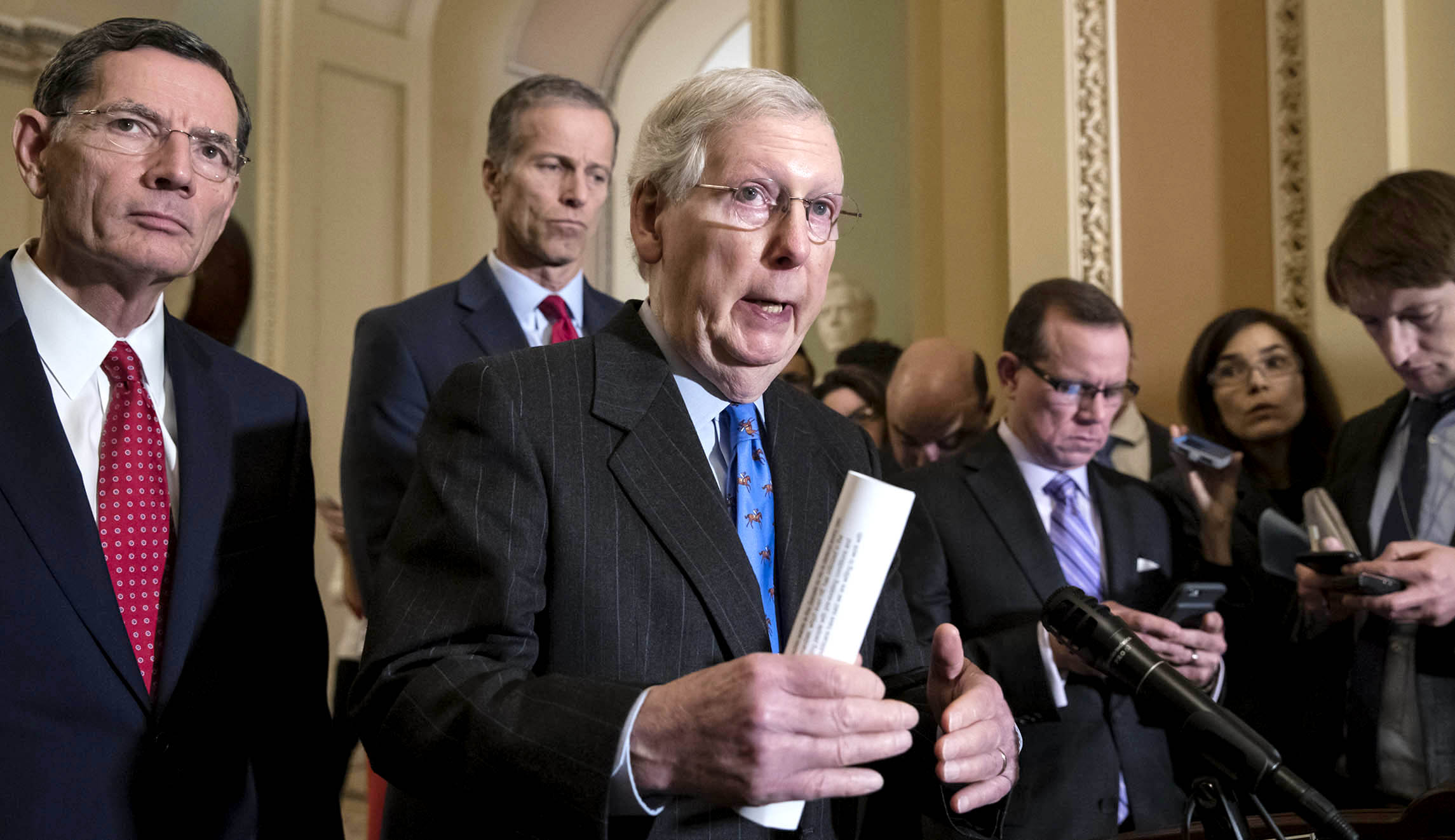 Senate sends Trump a warning on Syria in bill boosting Israel’s defense