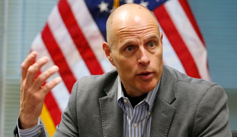 Ronald Vitiello is seen.