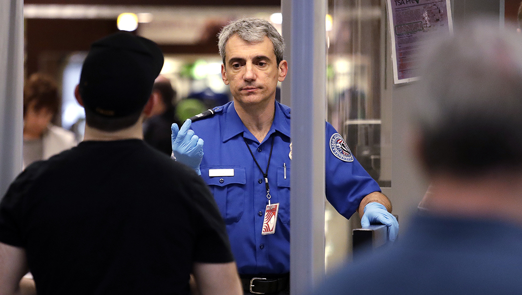 TSA employees calling in sick more during shutdown than holidays